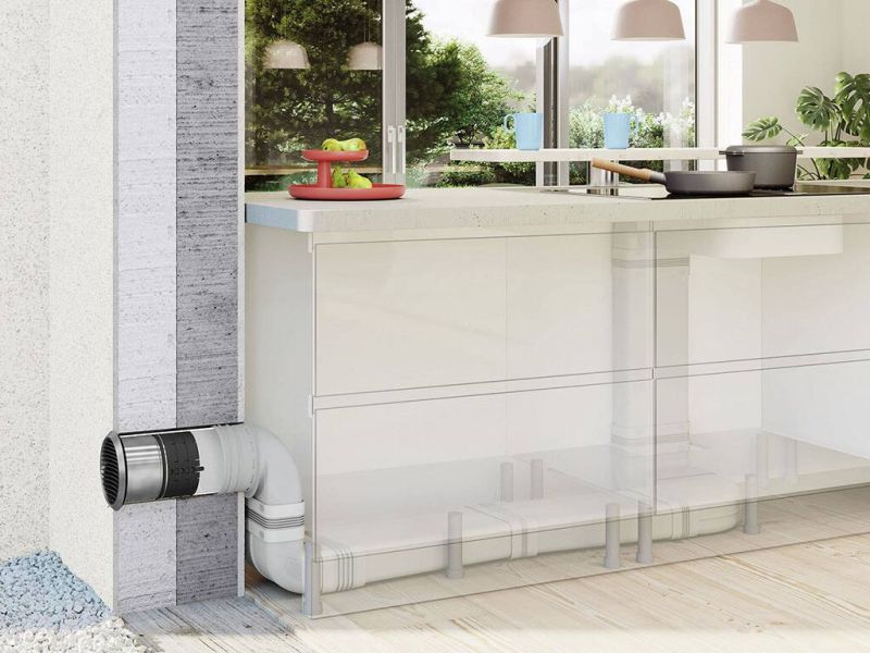 PRIME flow P-Turbo 150 muurdoorvoerunit incl. THERMOBOX - Afbeelding 3