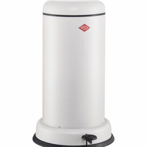 Wesco Baseboy 20L Retro Afvalemmer – Stijlvol & Stevig - wit mat