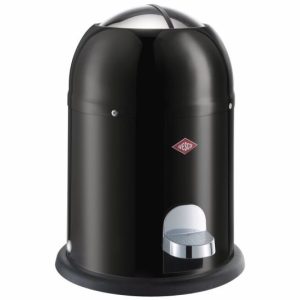 Wesco Mini Master afvalemmer 6 liter – compact en stijlvol - Zwart