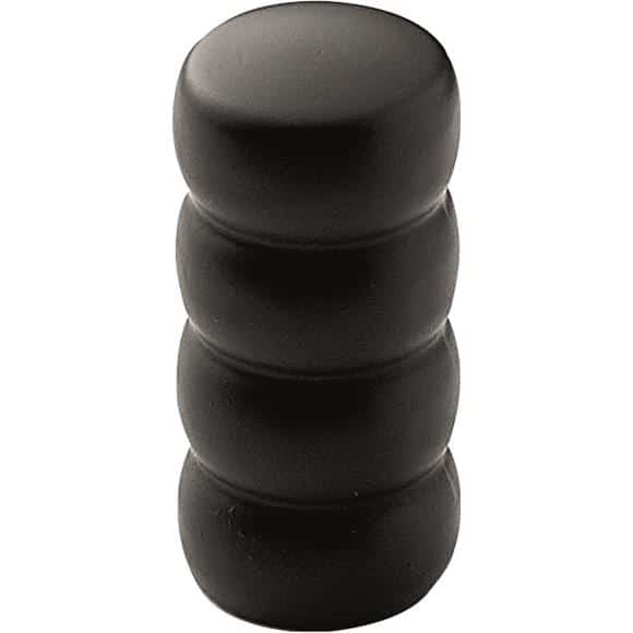 Bounce Knop en Greep – Inox Kleur/Zwart – Greep 160 mm - Afbeelding 2