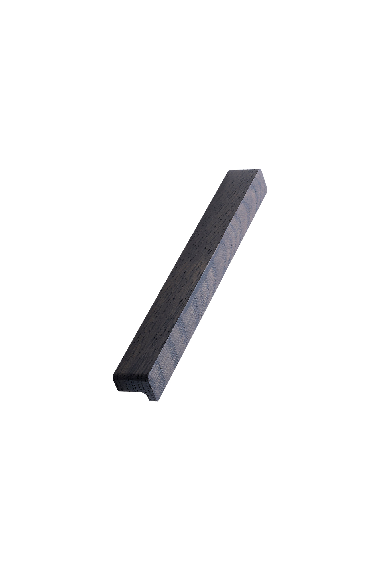 Greep Elan – Zwart, Messing, Inox en Hout – Boormaten 32, 160, 544 en 1088 mm