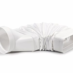 Compair Flow F-RBFLEX 2 – Flexibele Buisbocht Ø150 mm voor Luchtafvoer