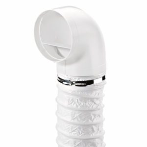 Compair Flow R-URX 150 mm omkeerstuk 90° – flexibele luchtkanaalbocht voor ventilatie