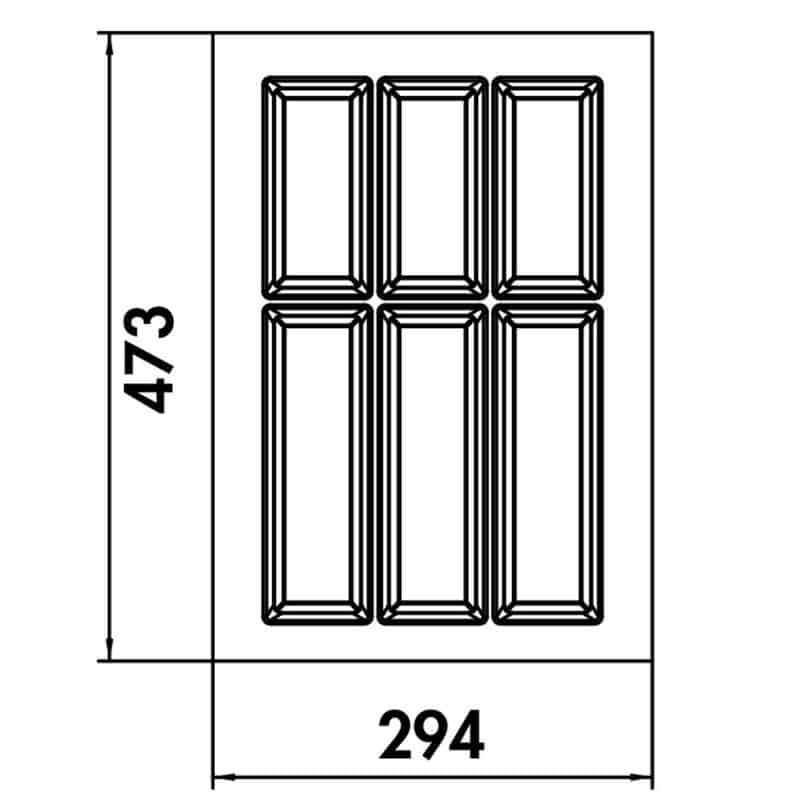 Bestekbak Adesso 1 – 40 cm - Afbeelding 2