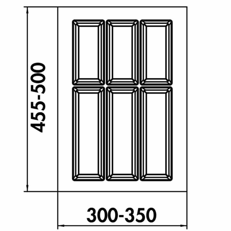 Bestekbak Adesso 2 – 40 cm - Afbeelding 2