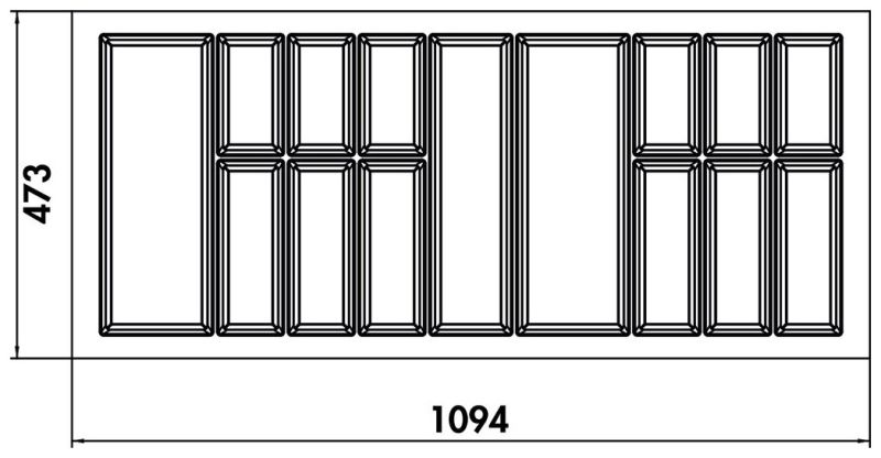 Bestekbak Adesso 1 – 120 cm - Afbeelding 2