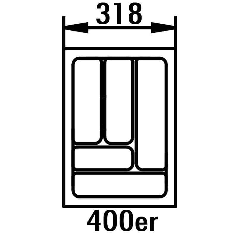 Bestekbak 4 – 40 cm breed - Afbeelding 2