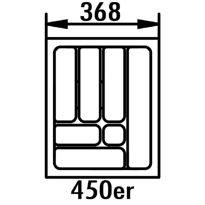 Bestekbak 4 – 45 cm breed - Afbeelding 2