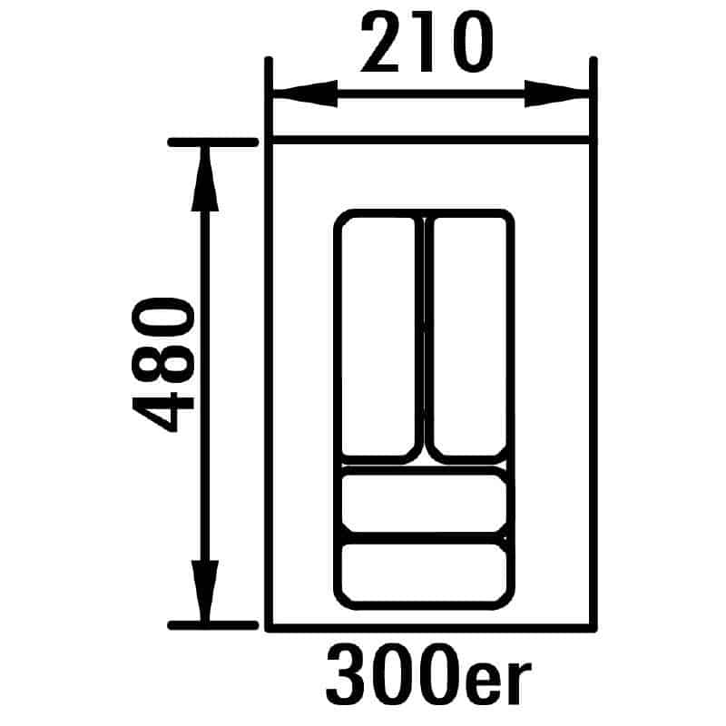 Bestekbak 5 – 30 cm breed - Afbeelding 2