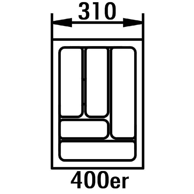 Bestekbak 5 – 40 cm breed - Afbeelding 2