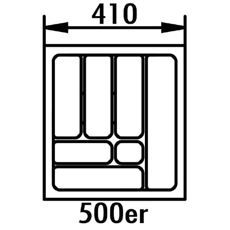 Bestekbak 5 50 cm - Afbeelding 2