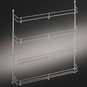 Kruidenrek Chroom 1 - 4x6 potjes
