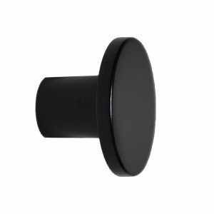 Knop Como zwart